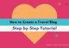 How to Start a Travel Blog in Few Simple Steps #2025 How to Create a Travel Blog