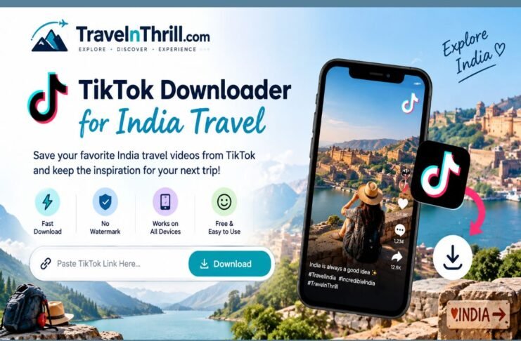 TikTok Downloader for India travel: save trip videos before you fly